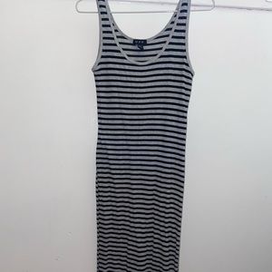 Grey and Black Stripe Sundress  / 3 for $17!!!